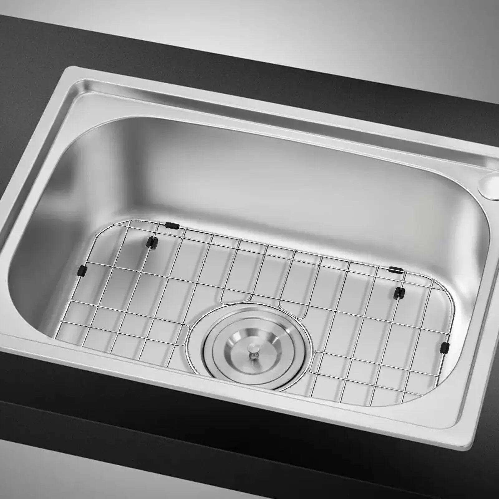 Griglia di protezione per lavello inferiore da cucina Griglia metallica Acciaio inossidabile 304 16" X 12-1/2"
