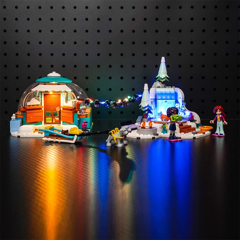 

Vonado LED light 41760 set is suitable for Igloo Holiday Adventure building blocks (only including lighting accessories)