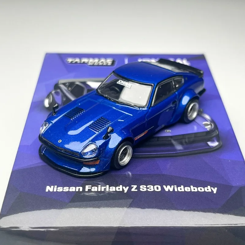 

TW 1:64 NISSAN Fairlady Z S30 simulation alloy car model, holiday gift toy for friends, adult collection ornament.