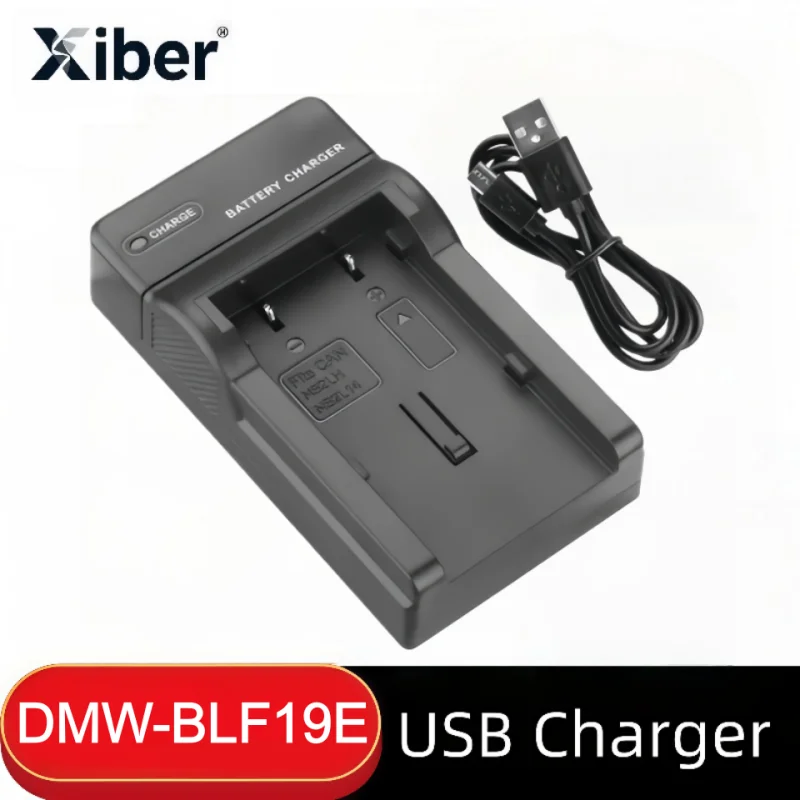 

Xiber DMW-BLF19E DMW-BLF19 DMW BLF19 BLF19 BLF19E Camera Battery USB Charger for Panasonic Lumix GH3 GH4 GH5 G9