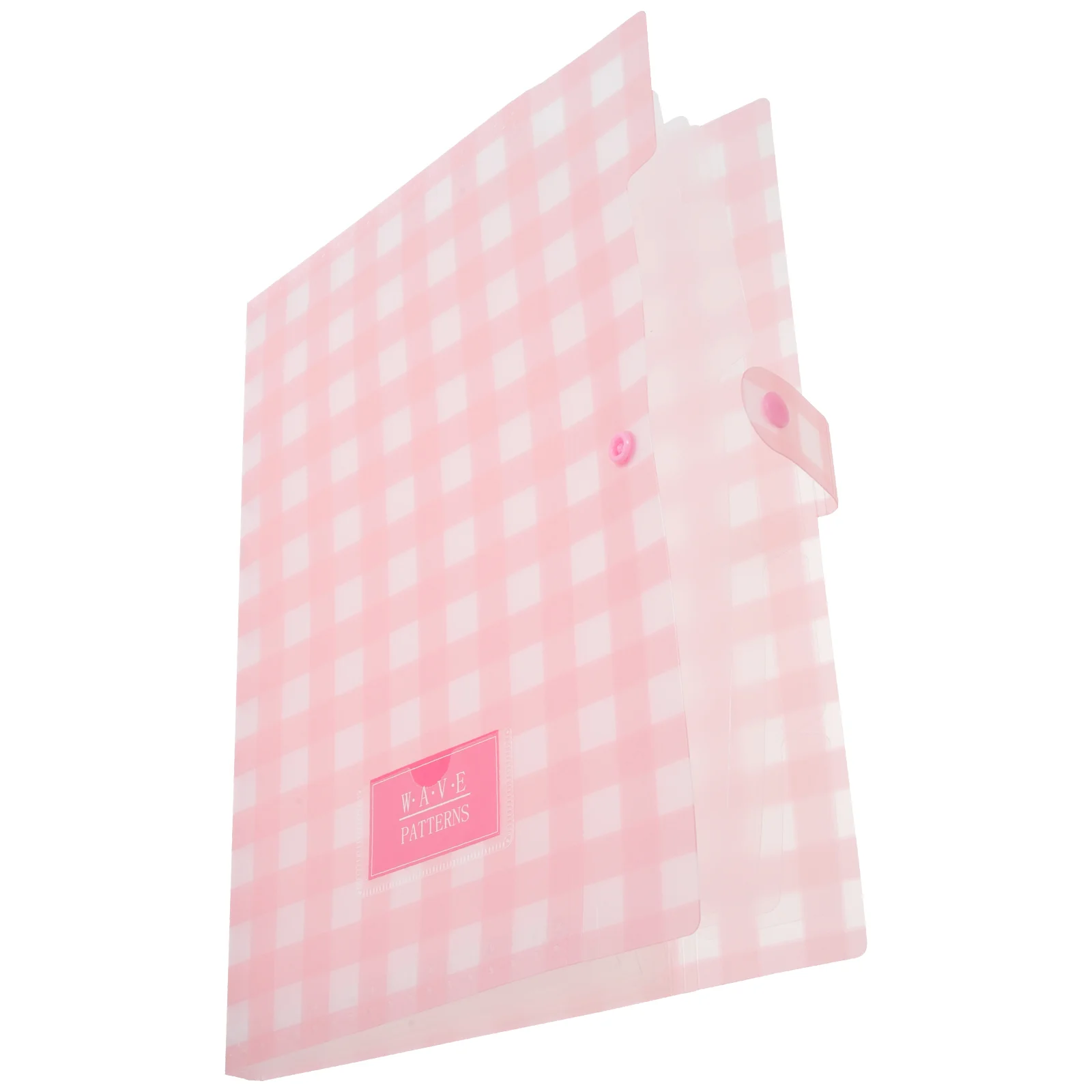 Folder File Holder Portable Keeper A4 Accordion Bag Paper Organizer Pink Expanding Student