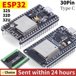 ESP32 Development Board WiFi+Bluetooth Ultra-Low Power Consumption Dual Core ESP-32S ESP32-WROOM-32D/32U ESP 32 Expansion board