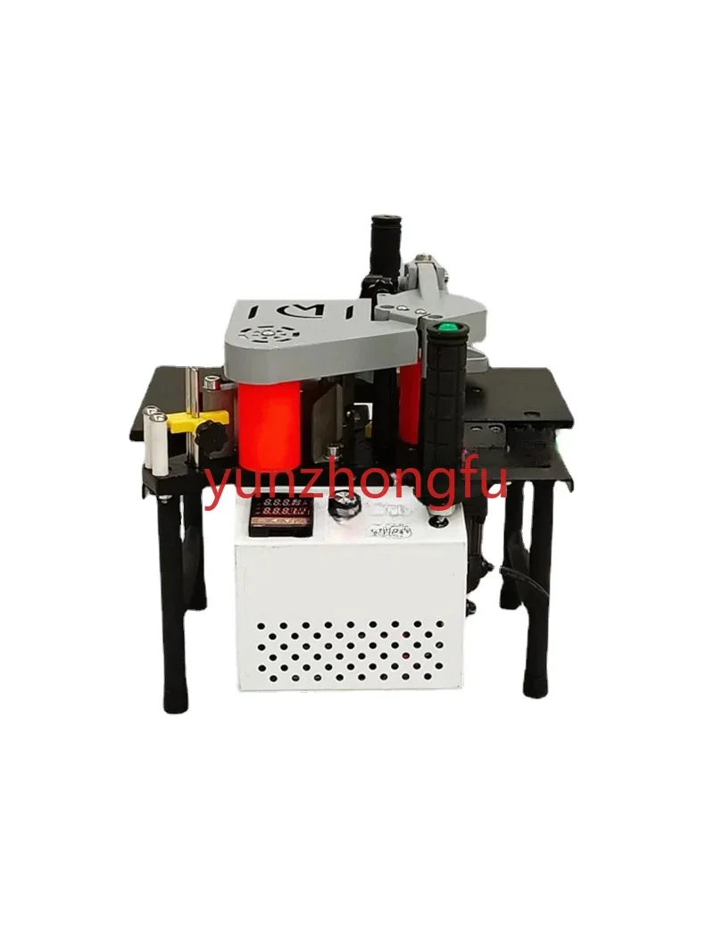 1200W Small Manual Edge Banding Machine Double Side Gluing Portable Edge Bander Woodworking Equipment 220V