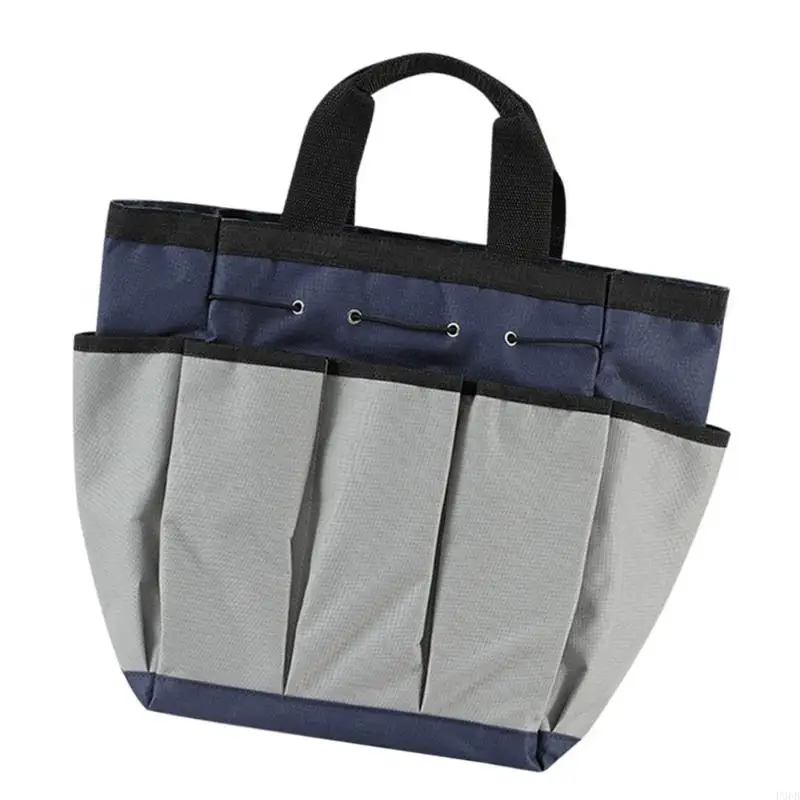 P9FB High Capacity Waterproof Tool Storage Bag Rugged Construction Multiple Compartments For Gardening Equipment Organization
