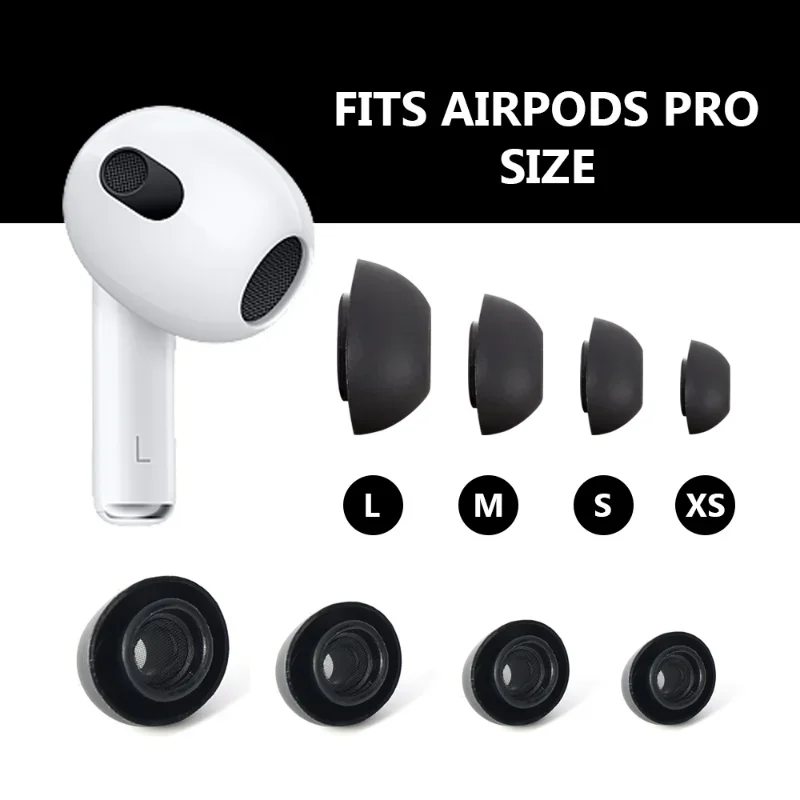 Weiche Silikon-Ohr stöpsel für Airpods Pro Schutz ersetzen Ohrhörer decken die Ohr polster für die Geräusch reduzierung für Apple Air Pods Pro ab