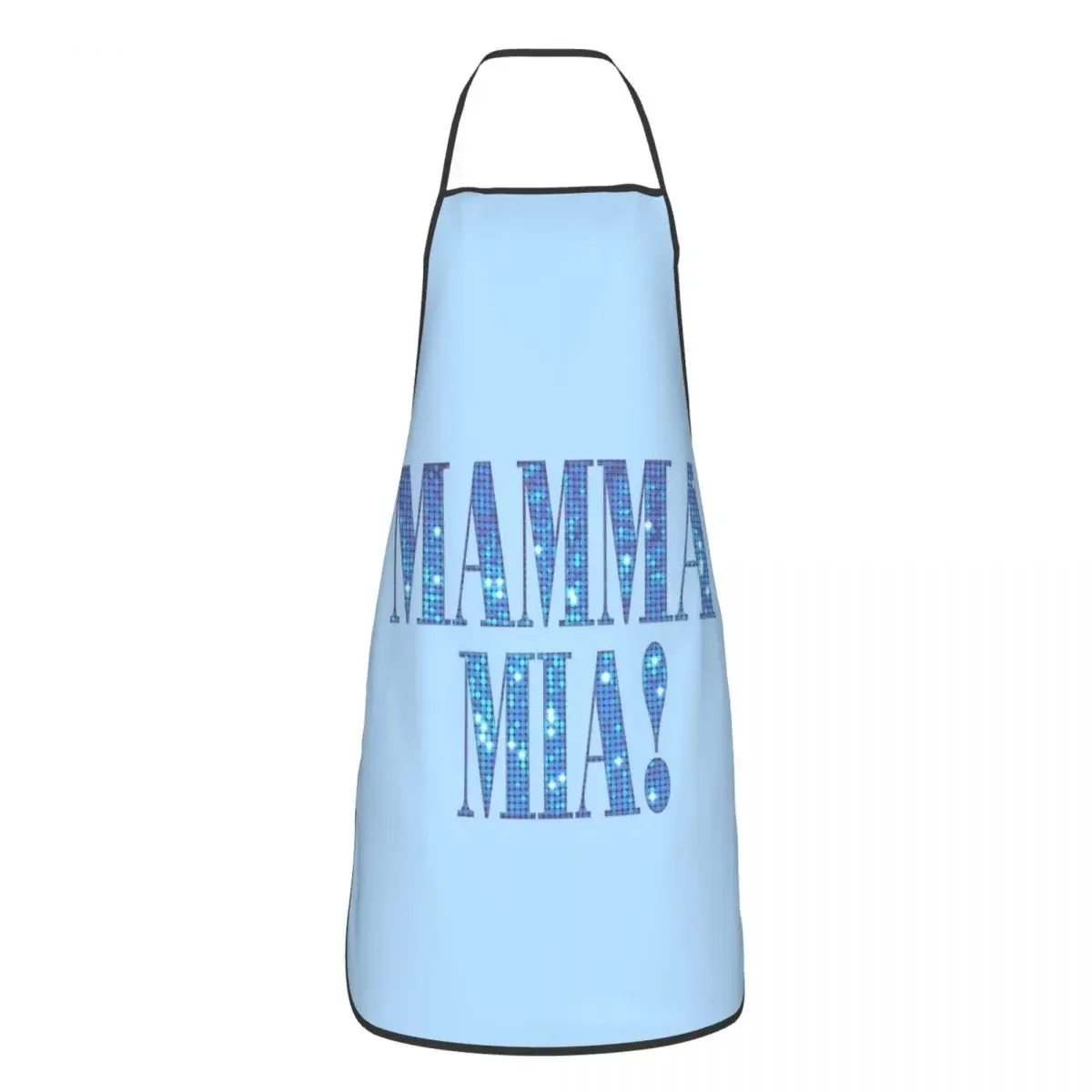 Mamma Mia -disco Aprons Chef Cooking Cuisine Tablier Sleeveless Bib Kitchen Cleaning Pinafore for Women Men Painting