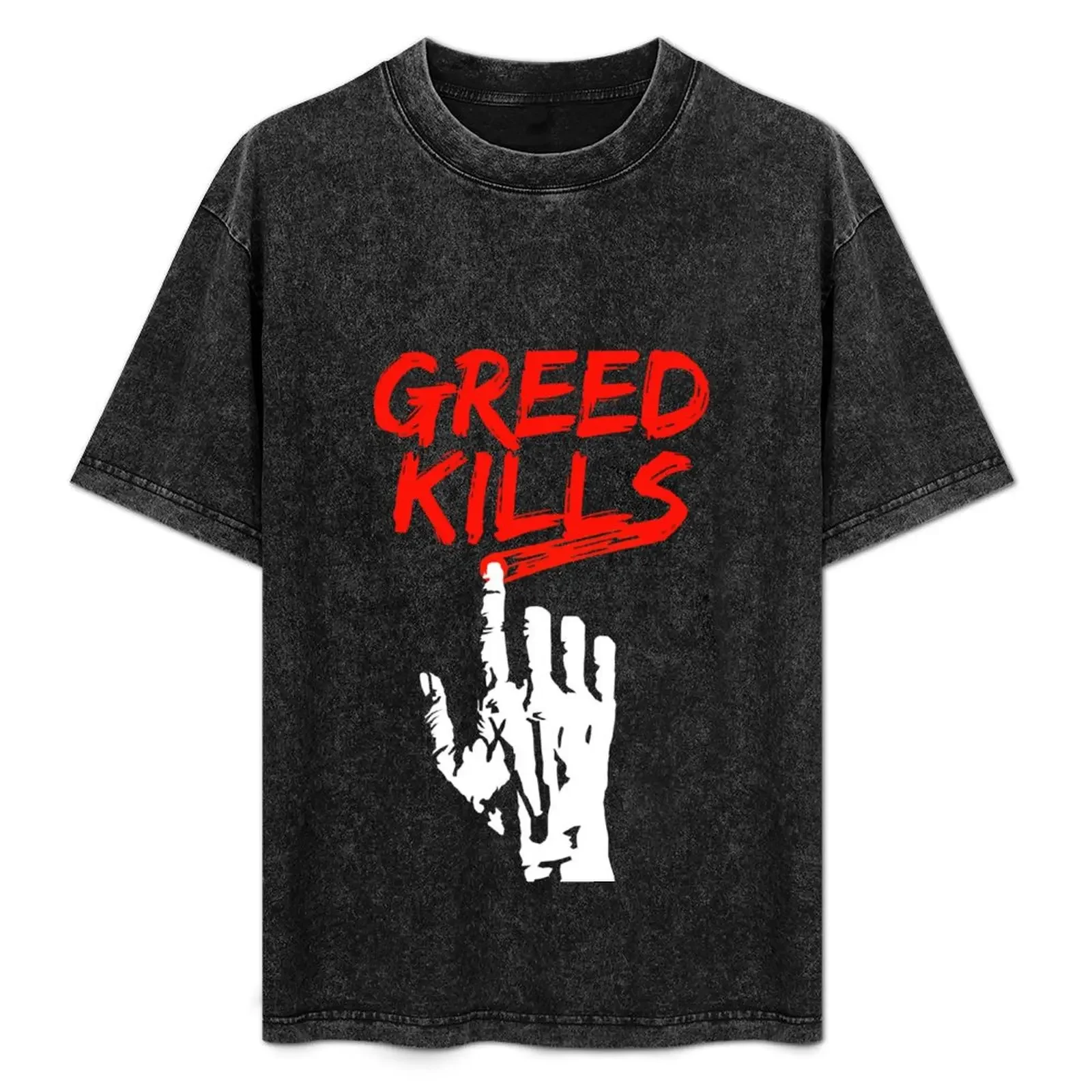 

Greed Kills T-Shirt cute clothes new edition quick-drying compression shirt men