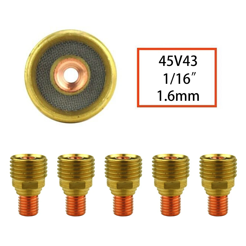 Compatible With TIG Torches Collet Body TIG Torch Accessories Premium Gas Lens Body Stable Performance Welding