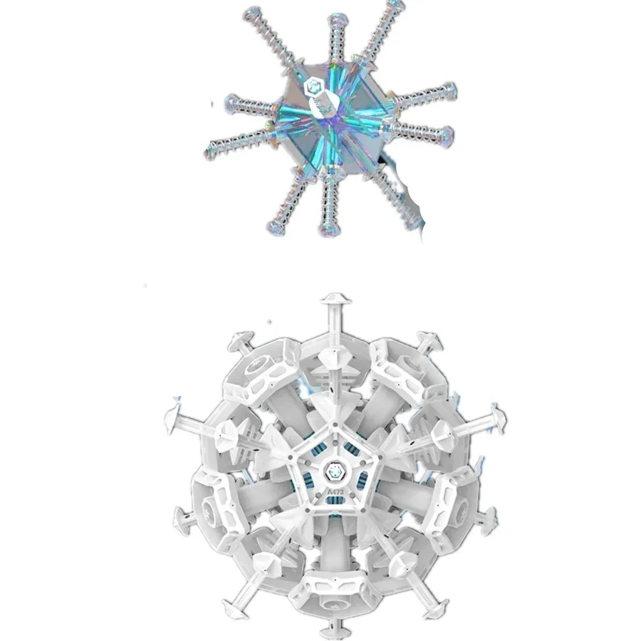 YuXin 7x7 TeraMinx HuangLong Megaminx Cubo rompecabezas Cubo mágico sin pegatinas Megaminxeds juguete educativo profesional sin pegatinas