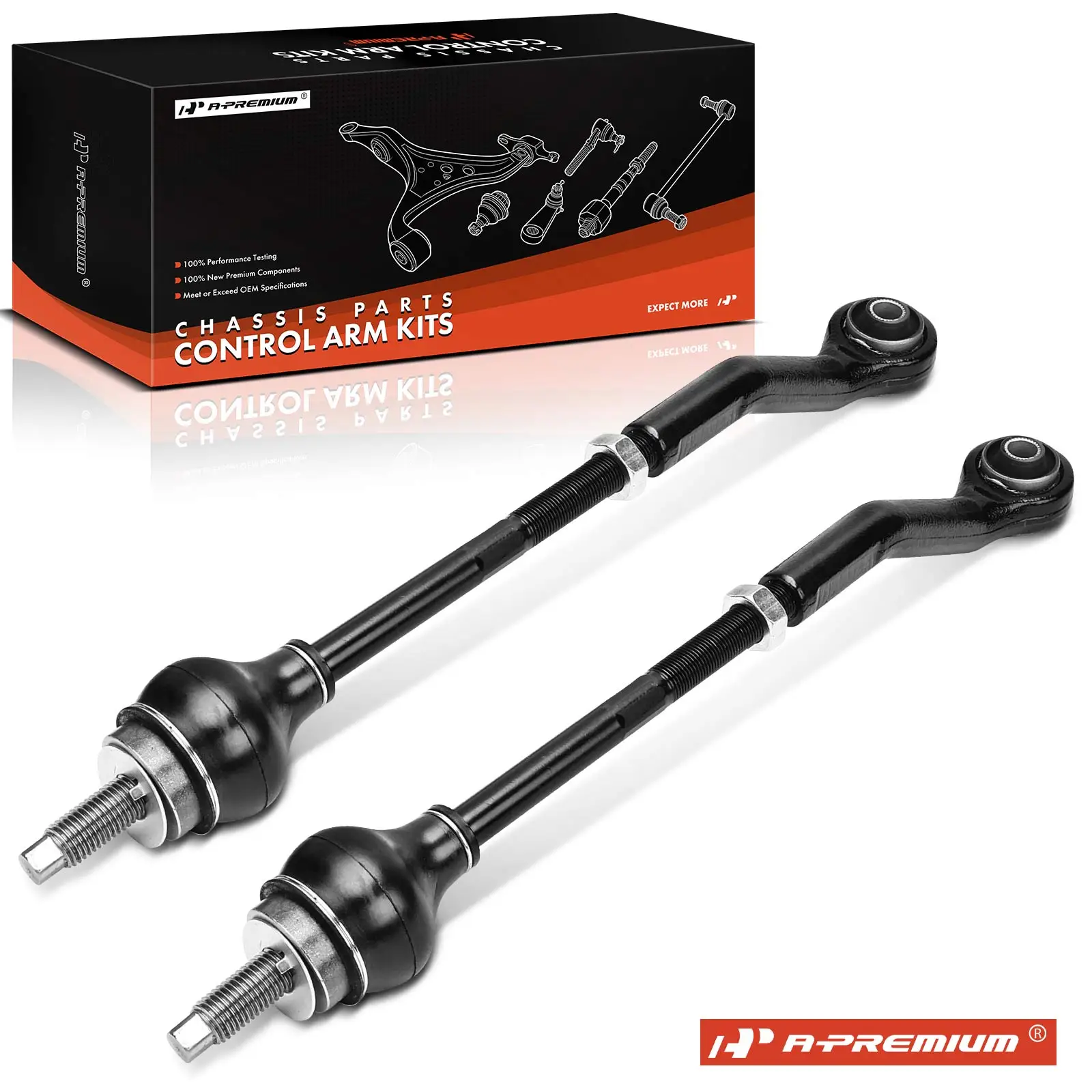 A-Premium 2x Rear Upper Lateral Link & Ball Joint Assembly for Saturn Relay 2005-2006 Buick Terraza 2005-2006 Pontiac Aztek