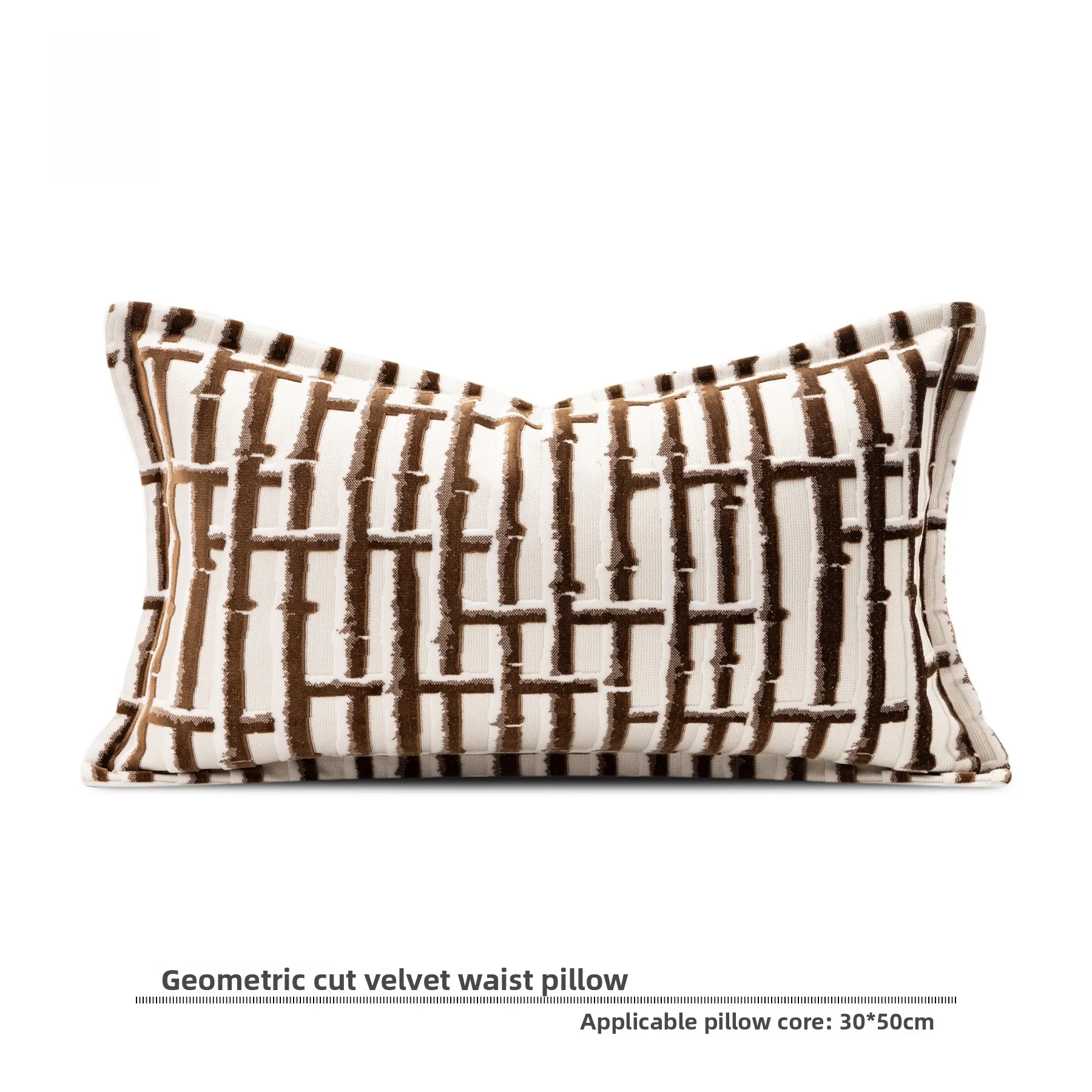 

Образец комнаты, диванная подушка, геометрический вырезанный ворс, бархатная вилла, квадратная буксирующая подушка, съемная и придающаяся