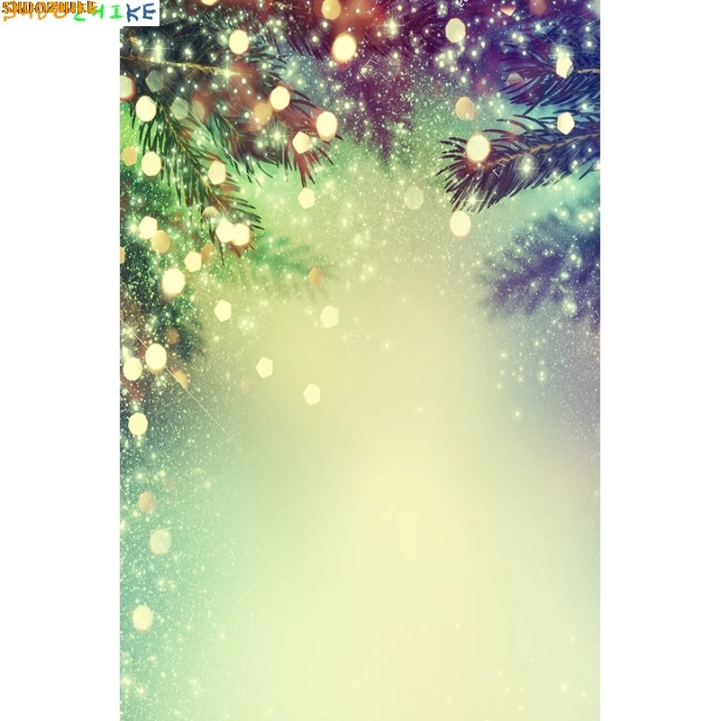 

Christmas Wooden Shelf Photography Backdrop Props Family Party Living Room Decor Teddy Bear New Year Holiday Background XM-10