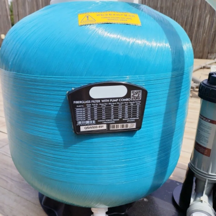 400 مللي متر نظام تصفية رمل حمام السباحة Pisina مع مضخة الألياف الزجاجية مع صمام متعدد المنافذ طقم مرشح حمام السباحة لتدوير المياه