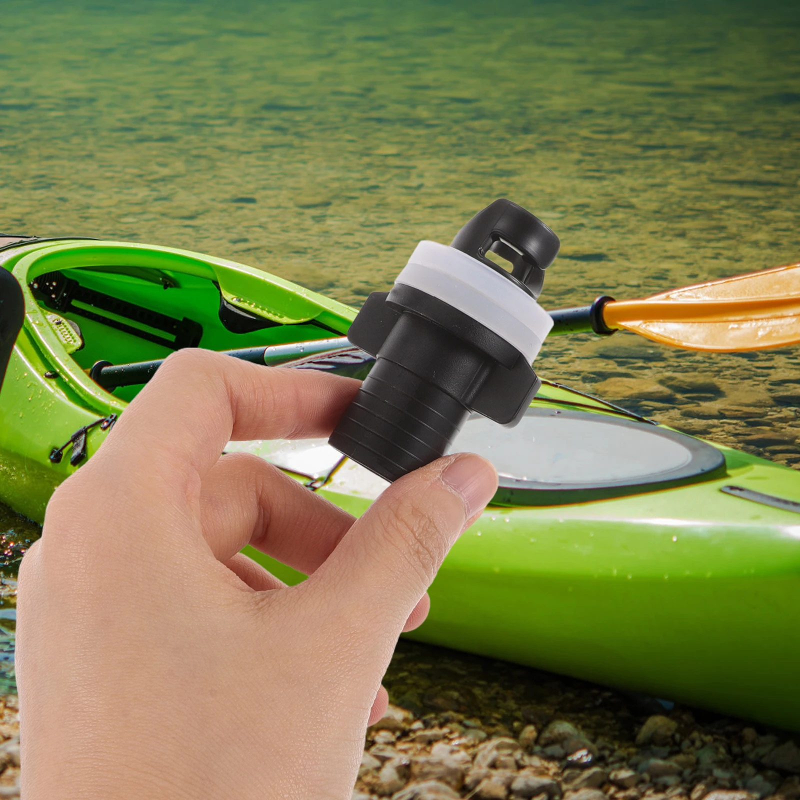 

Valve Adapter Inflatable Boat Adapter Inflatable Kayak Boat HR Nozzle Replacement Parts Accessories Fits Canoe Paddle Board Pump