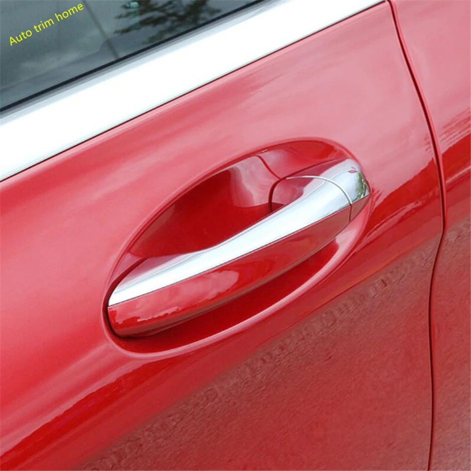 

Inner Door Pull Doorknob Handle + Handle Clasing Bowl Cover Trim Fit For Mercedes Benz GLC X253 2016 - 2021 Auto Accessories