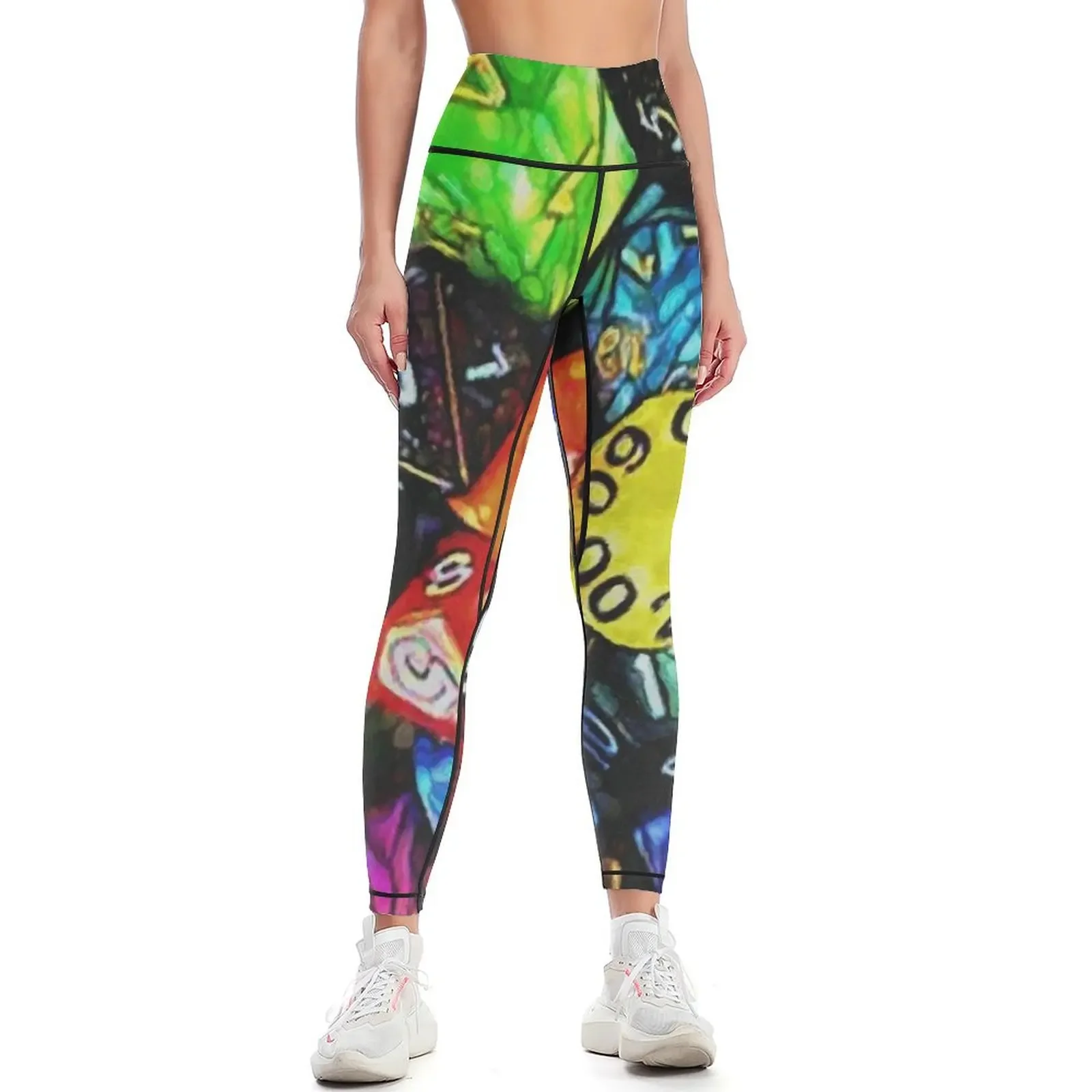 

Can We Just Play D&D Leggings Women's sports pants Women's fitness Women sportwear leggins push up woman Womens Leggings