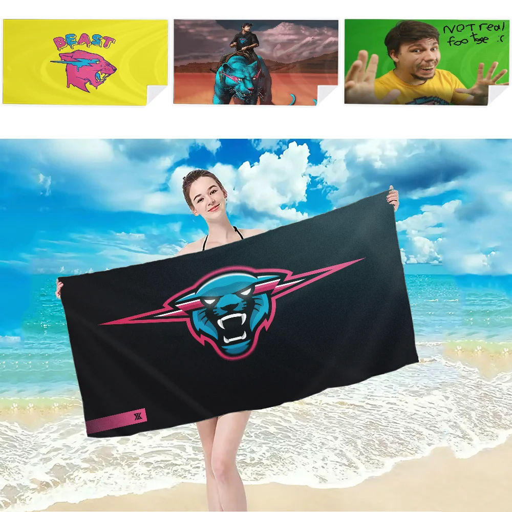 Mr B-Beasts Towel Towel Absorbent Quick dry Soft Yoga Swimming Resort Mountain Climbing Towel