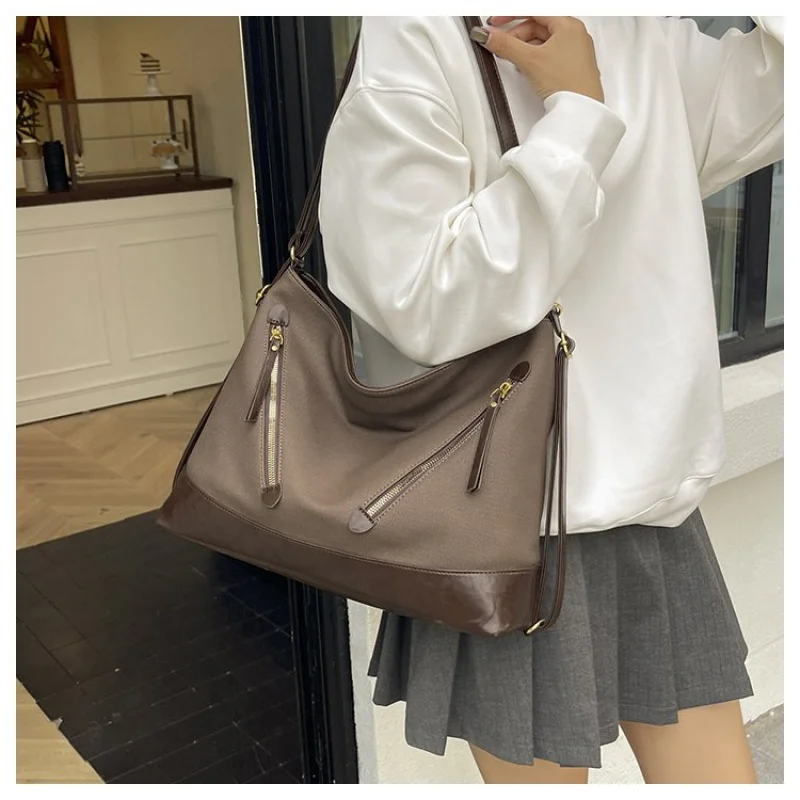 

Известная дизайнерская кожаная женская сумка на плечо, роскошная брендовая модная классическая элегантная повседневная сумка с акцентом ​