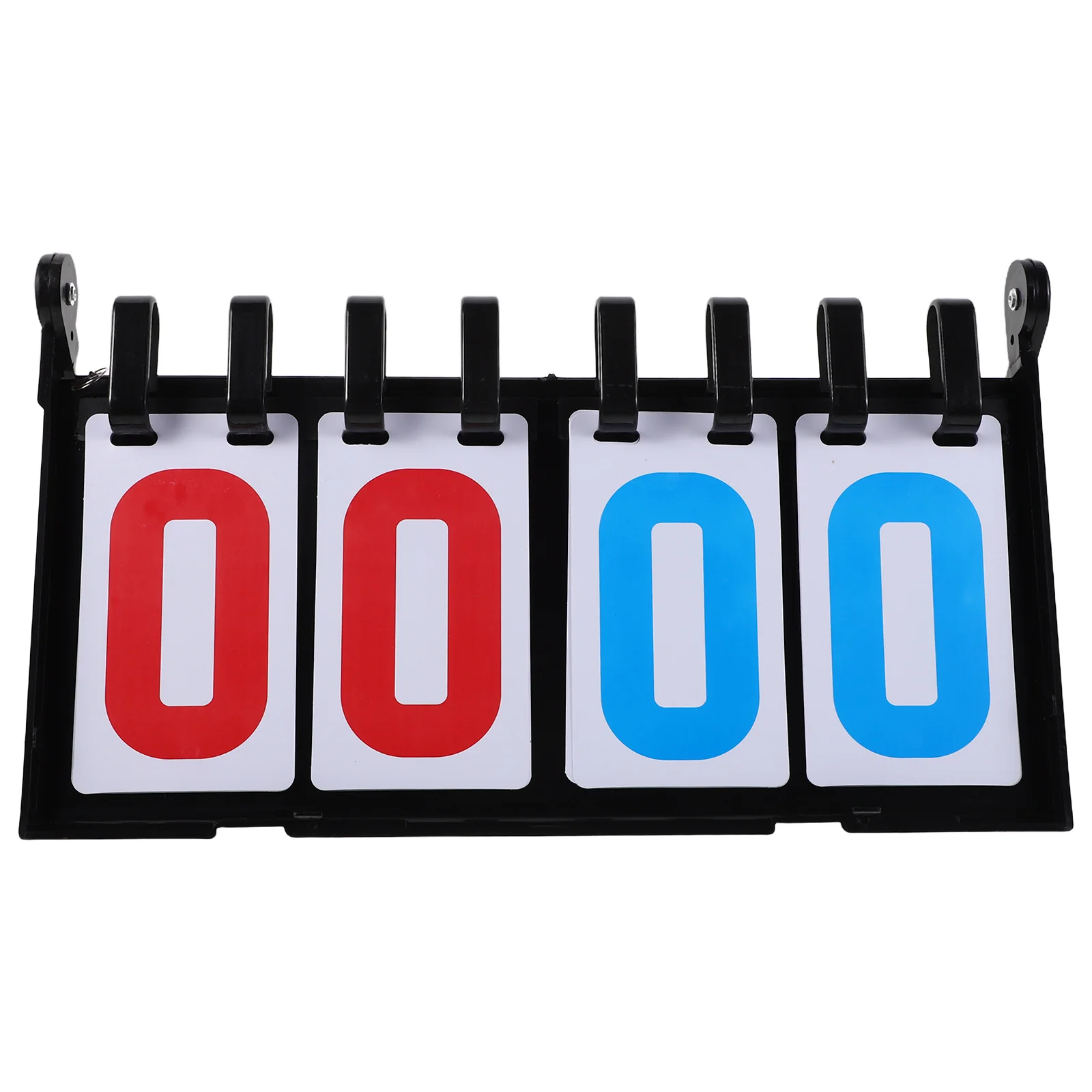 

Sports Tabletop Scoreboard 4-Digits Flip Score Keeper for Basketball Soccer Badminton Billiards Competition Scoreboard