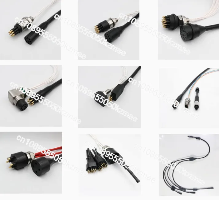 FOR IP69K marine robot connector double end 8pin female cable MCIL8F MCBH8M subconn micro circular underwater subsea connector