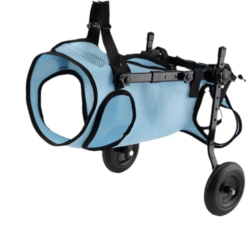 

Adjustable Dog Wheelchair Breathable Hind Leg Support Dog Mobility Scooter Comfortable Pet Wheelchair Cart Puppy Cart