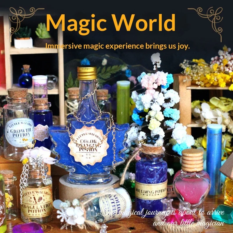 

DIY Science Experiment Kit Little Magician Elementary School Student Handmade Material Package ParentInteractive Activity Toy