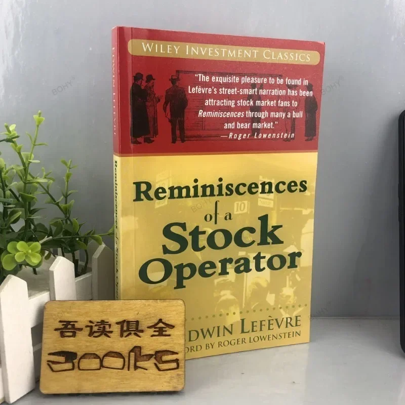 Libro de lectura de gestión financiera de Edwin Lefevre, recordatorios de un operador de existencias