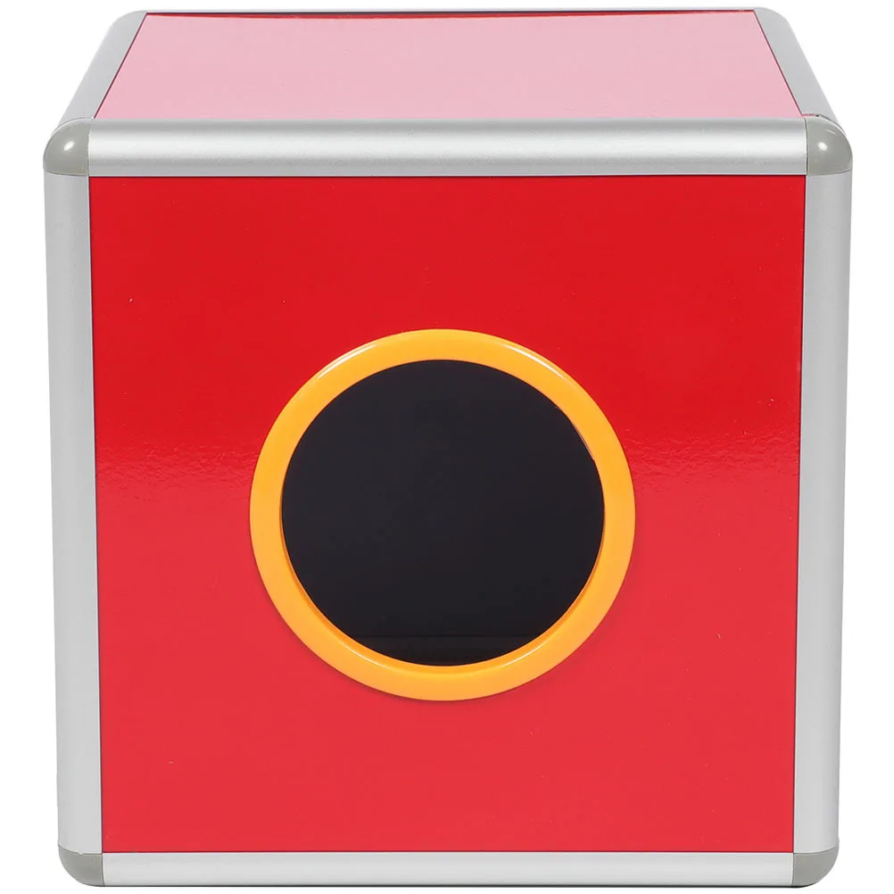 صندوق السحب مربع التبرع حاوية اليانصيب متعددة الوظائف لمستلزمات الحفلات والمناسبات صندوق تخزين صندوق الاقتراع المكعب #4