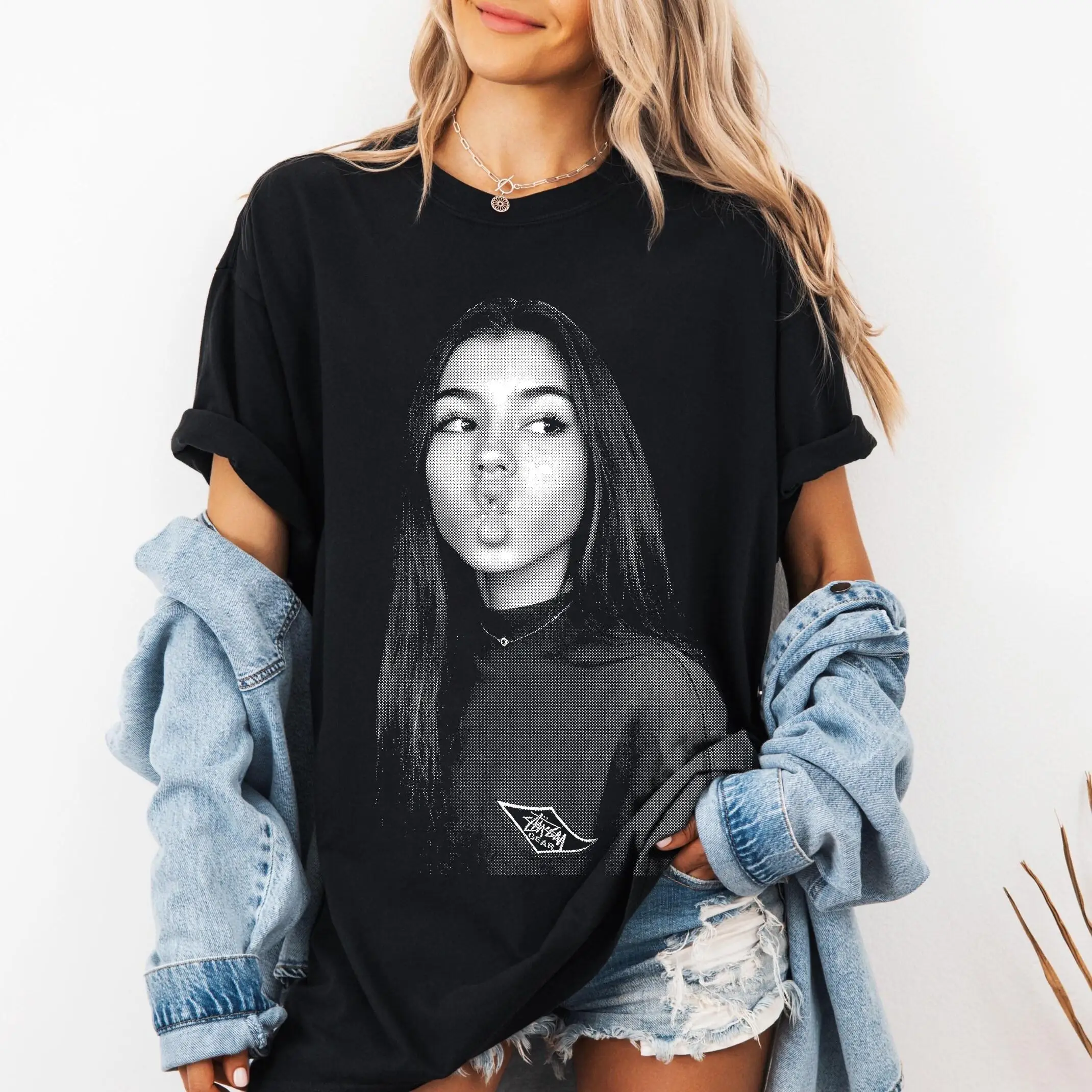 Camisa de colores cómodos con foto personalizada, camiseta con imagen personalizada, camisa con cara de novia vintage, regalo romántico de cumpleaños y San Valentín