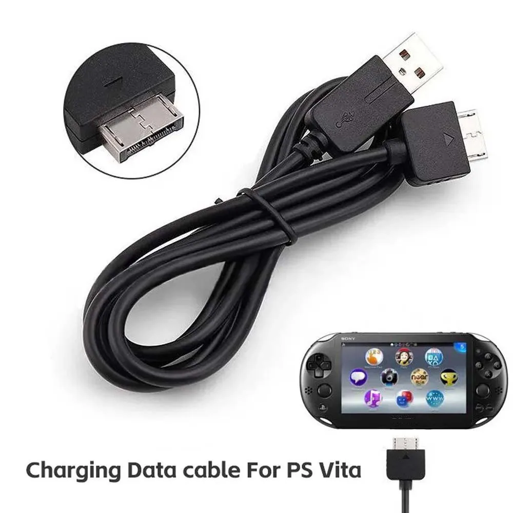 ل بلاي ستيشن Psv1000 كابل شاحن USB 1.2 متر نقل خط شحن البيانات ل Psvita1000/PSVITA لعبة وحدة التحكم سلك محول الطاقة