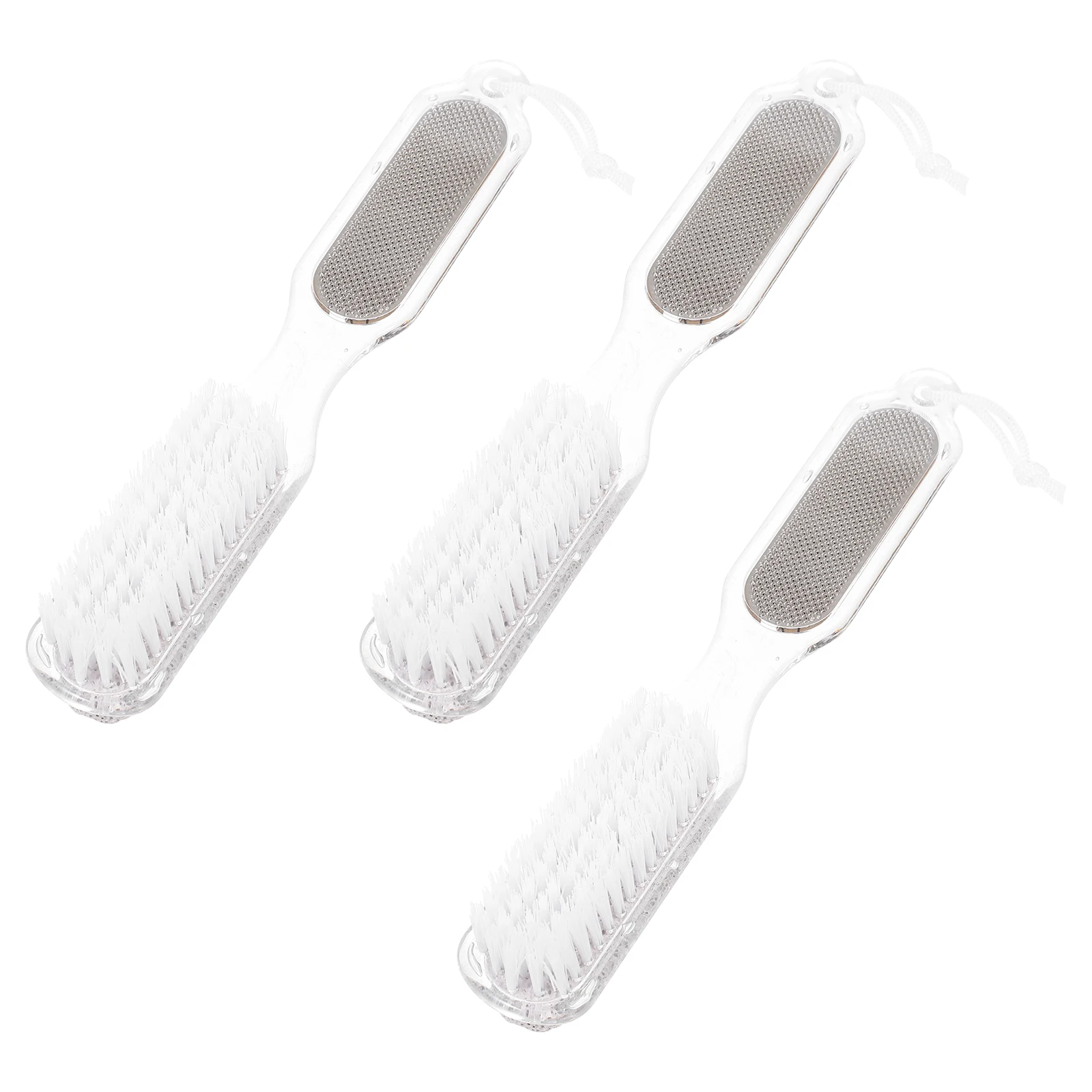 ตะไบขัดเท้า 3 ชิ้น 4-in-1 ใช้ซ้ำได้ กำจัดหนังด้าน ขจัดเซลล์ผิวที่ตายแล้ว อุปกรณ์ดูแลเท้าสำหรับผู้ชาย ผู้หญิง และผู้สูงอายุ ให้เท้าเรียบเนียน