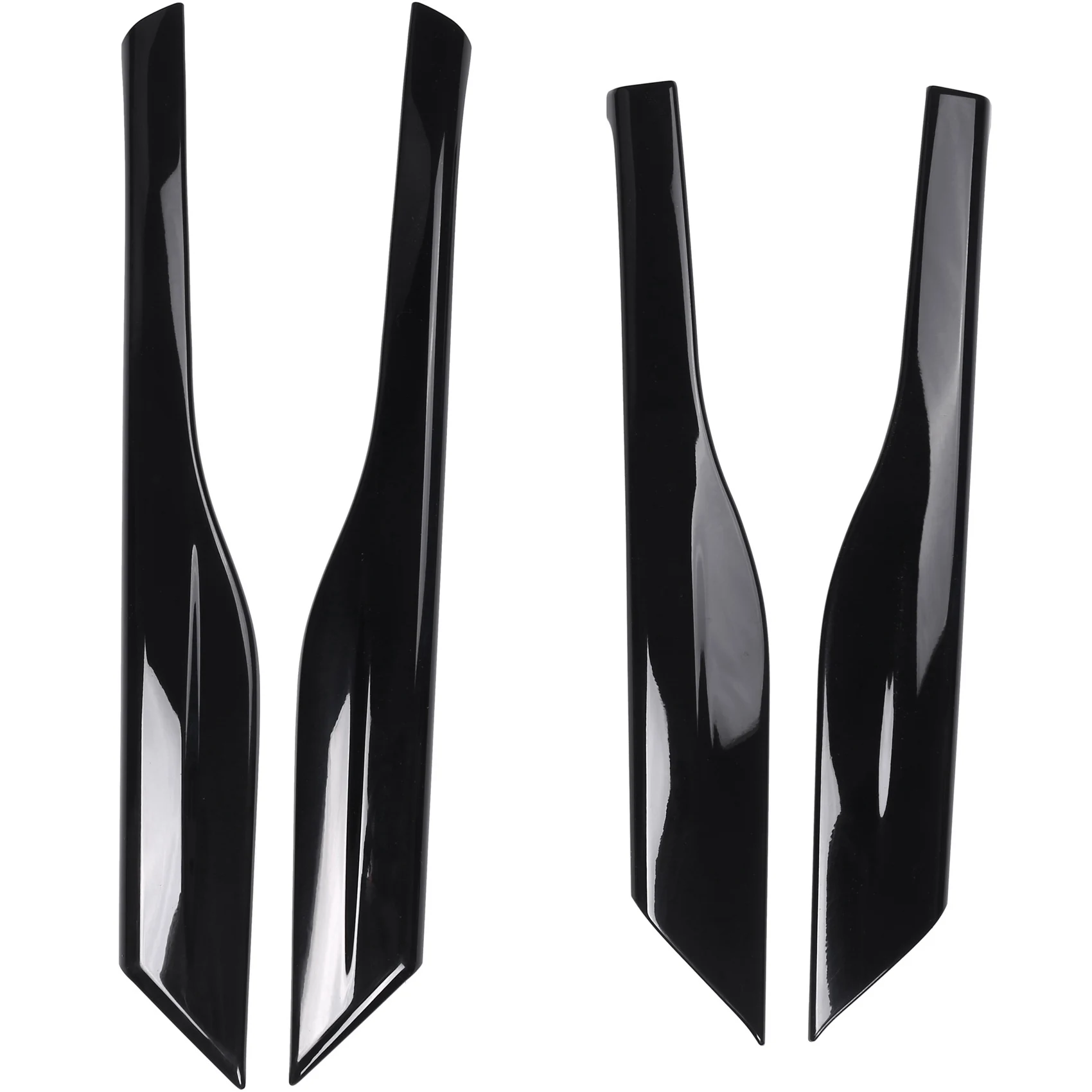 

Car Cover for Mitsubishi Outlander 2013-2018 ABS Plastic Interior Door Armrest Decorative Bar Trim 4Pcs