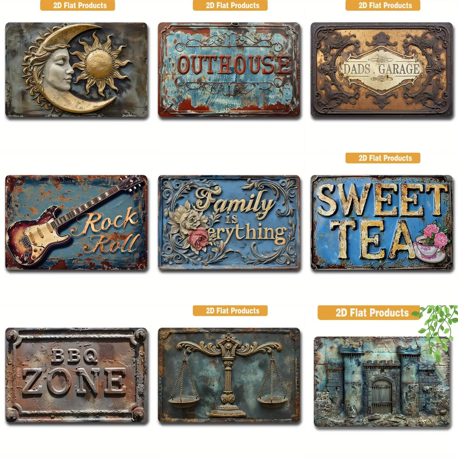 Fj Vintage Decor Me… - image