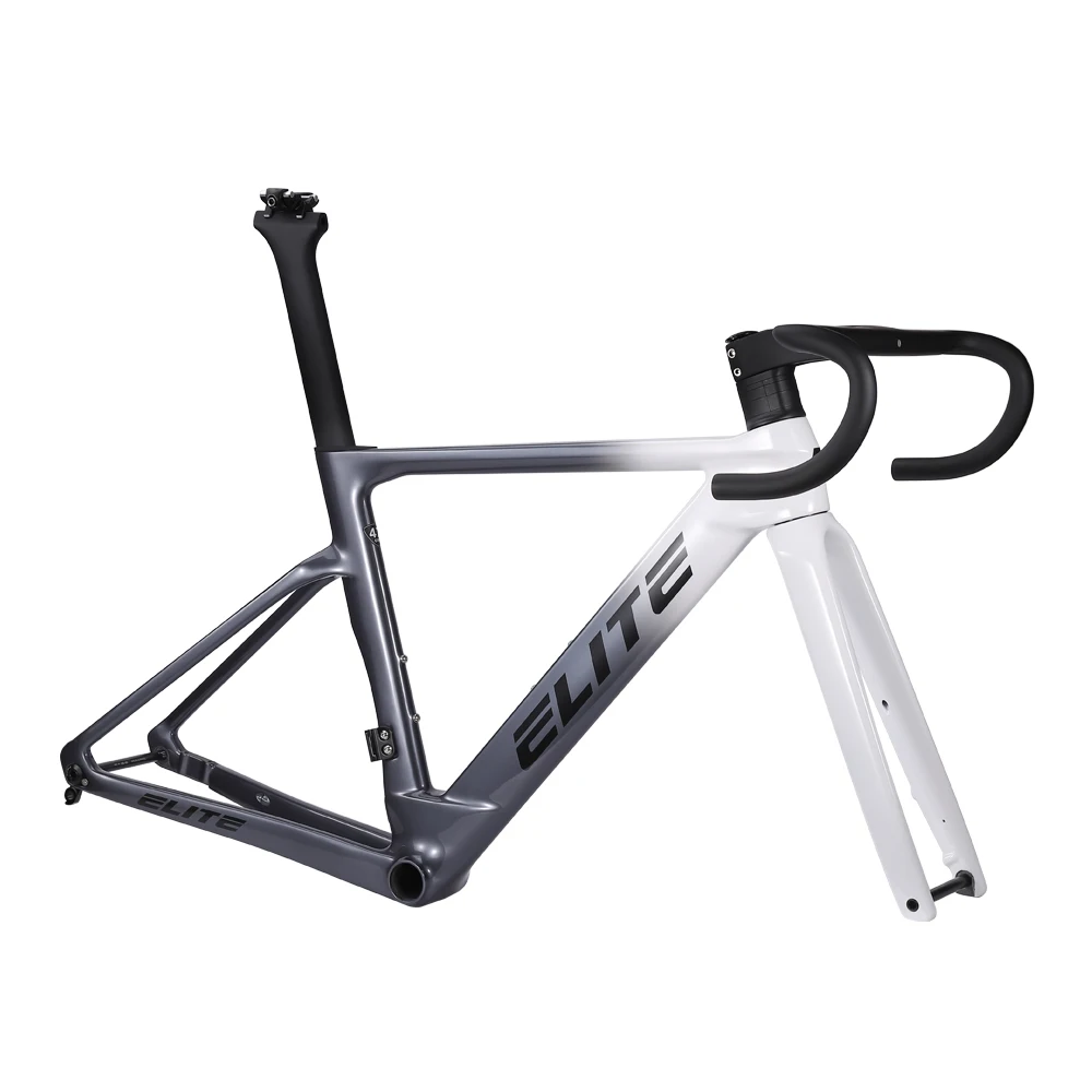 ELITE Rahmen Carbon Rennrad Rahmen Fahrrad Zubehör Scheibenbremse Carbon Radfahren Frameset T1000 Racing rahmen BB86 – Detail 6