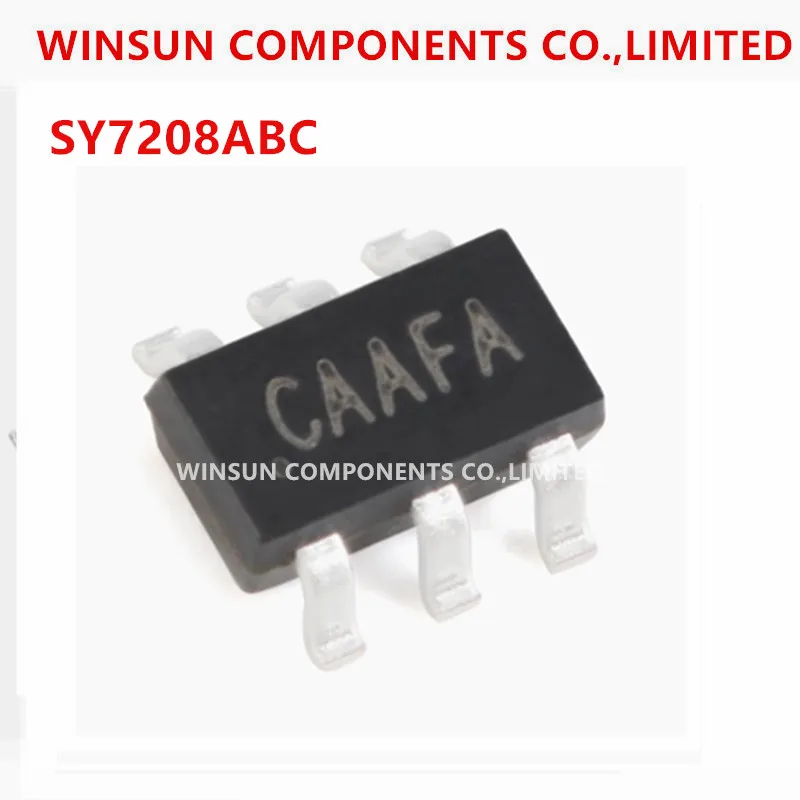 (10piece) 100% new imported original  SY7208ABC silk screen CA SOT-23-6 DC-DC boost converter regulator