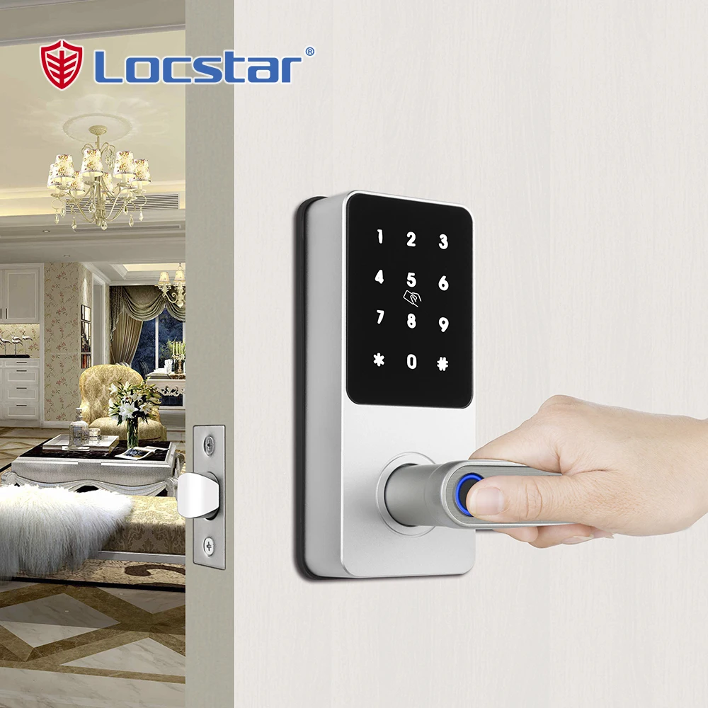 

Keyless Wifi Cerradura Serrure Inteligente Digital Card Fingerprint Password Electric Mortise Key Interior App Smart Door Locks