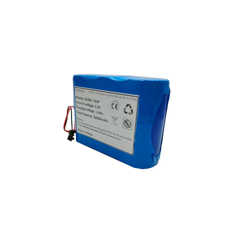 Batterie au lithium fer phosphate 3,2 V 32700 8000 mAh
