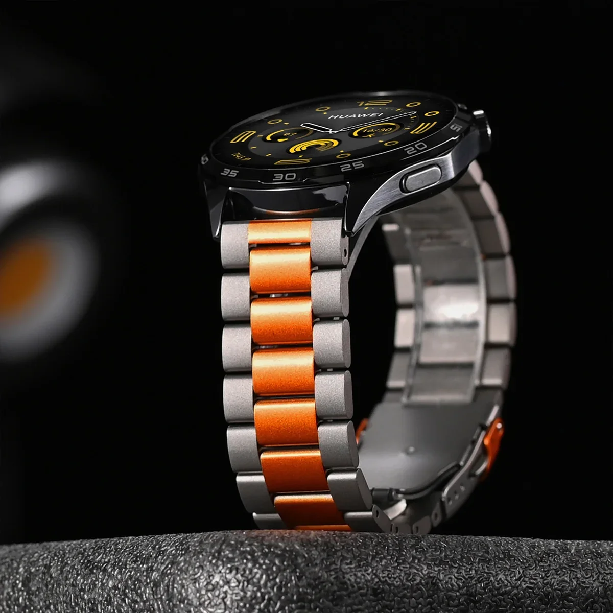 22mm Titanium Strap for Huawei Watch 5 GT5 Pro 4 GT4 GT3 3Pro 46mm Active 2 Luxury Band for Galaxy Watch 3 45mm Gear S3 Bracelet