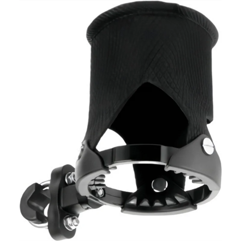 

Надежный держатель для напитков на мотоцикле 360°. ° Поворотное крепление большой емкости для держателя чашки для крепления на руль/бампер