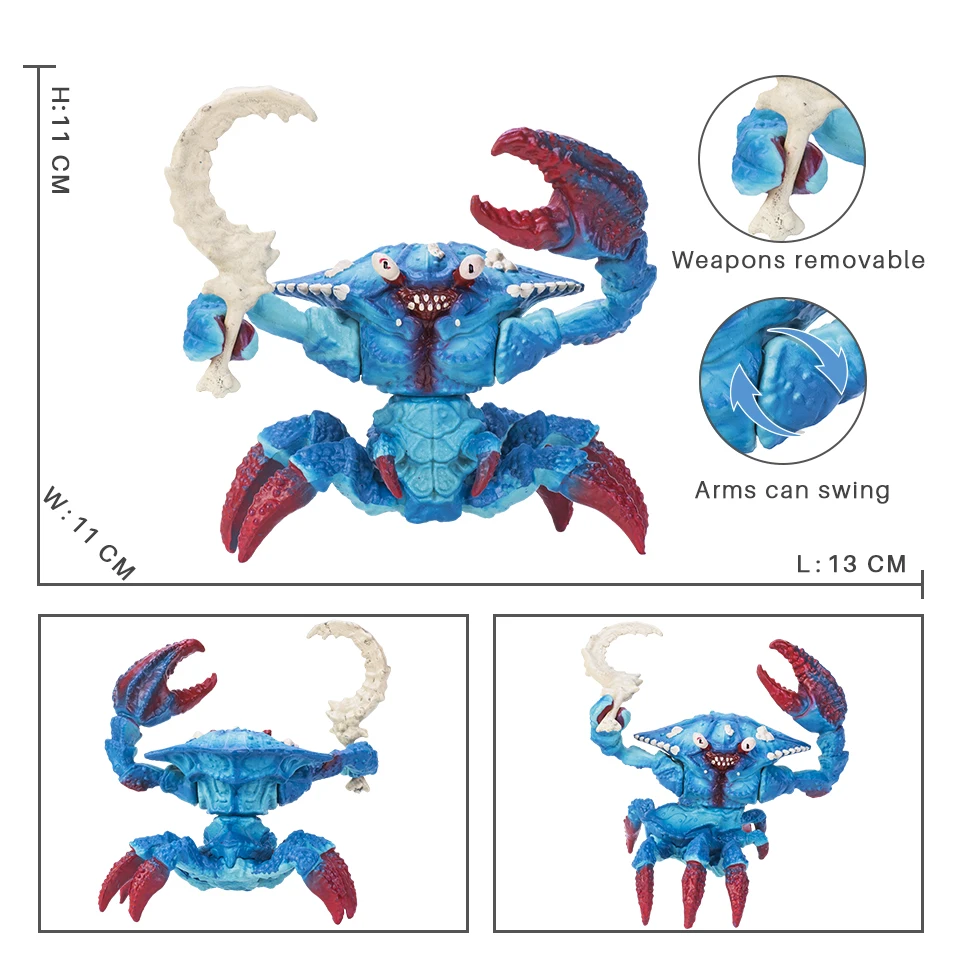 Magma Figurehead Green Crab Monster Octopus Mythology Animal