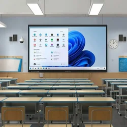 65/75/86/100 Inch Lcd 4K Display Touch Screen Digital Flat Panel Whiteboard Interactive Smart Board For School Teaching