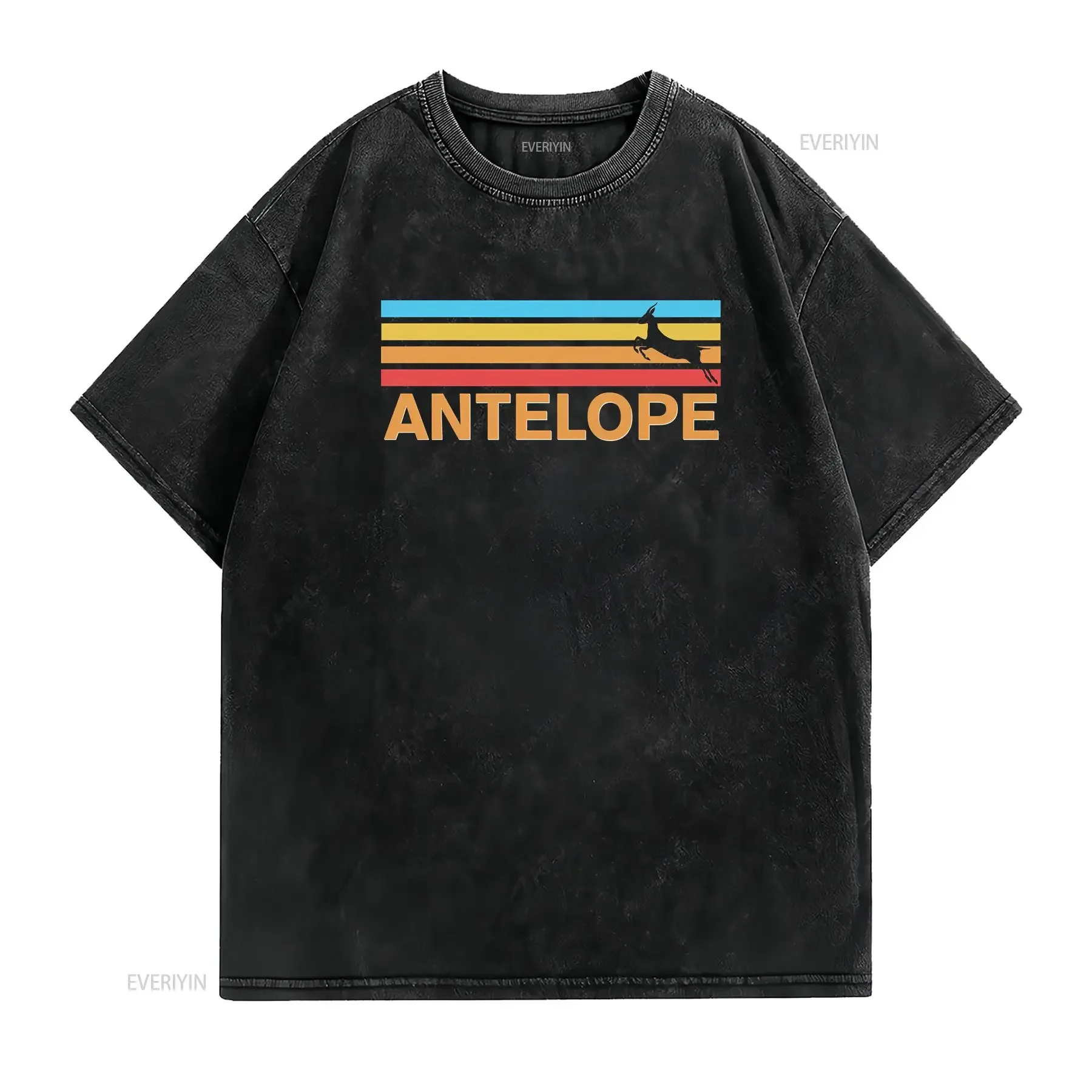 Phish inspired Antelope retro Lot Style T Shirt original fan art vintage Washed Comfortable Casual Slightly Breathable vintage