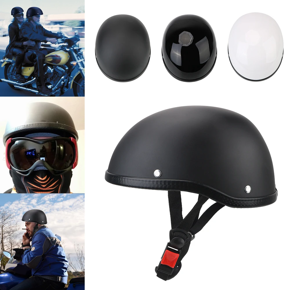 Motorcycle Helmet MTB Bike Unisex Cycling Safety Protector Half Face Type Retro Vintage Ultralight Fashion Motorbike Accessories