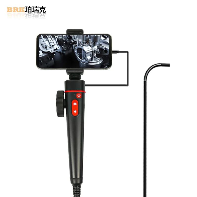 4.3 Inch IP67 Screen Industrial Endoscope Camera PT-50 HD1080P Car Inspection Borescope Waterproof Rigid Autofocus Camera