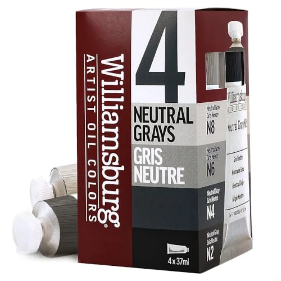 

Artist Colors Williamsburg Oil Neutral Gray 4pc Set 60089100