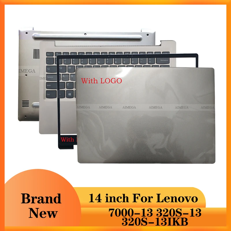 

Новая Серебристая задняя крышка для ноутбука Lenovo 7000-13 320S-13 320S-13IKB/Передняя панель/Упор для рук/Нижняя крышка Корпус для ноутбука