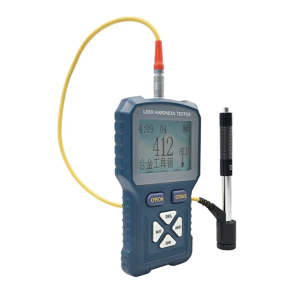Hardness Tester with Backlight Function for Low Light Environments and Clear Readability Under Direct Sunlight