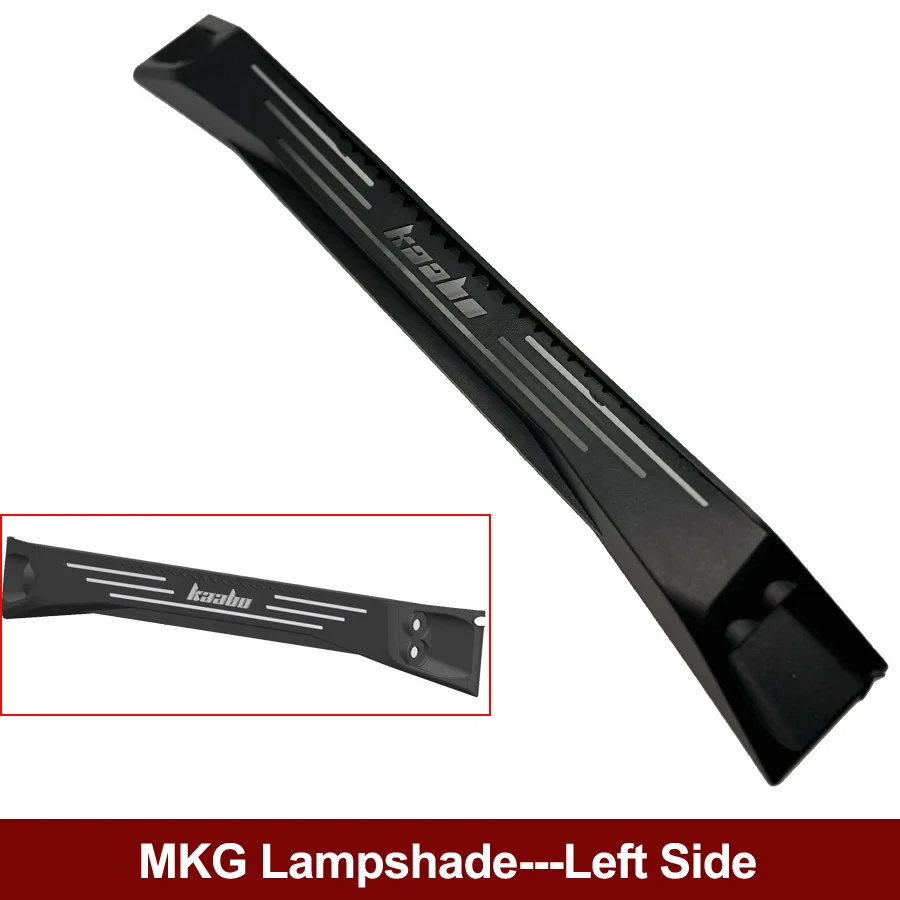 MK Seitenlampenschirm, leichte Kunststoffabdeckung, Originalteile für Kaabo Mantis King GT, Zubehör, 25,4 cm – Detail 5