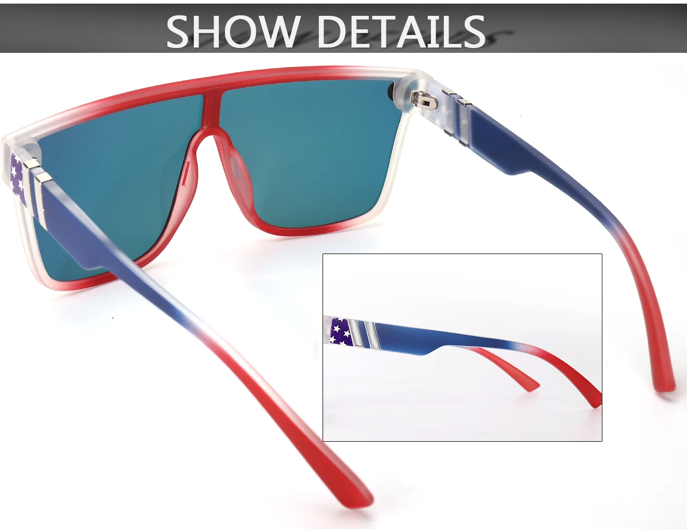 LOISRUBY Marke Sonnenbrille Outdoor Winddicht Radfahren Angeln Fahren UV400 Brillen Männer Frauen Sport Luxus Multi Farbe Sonnenbrille – Detail 14