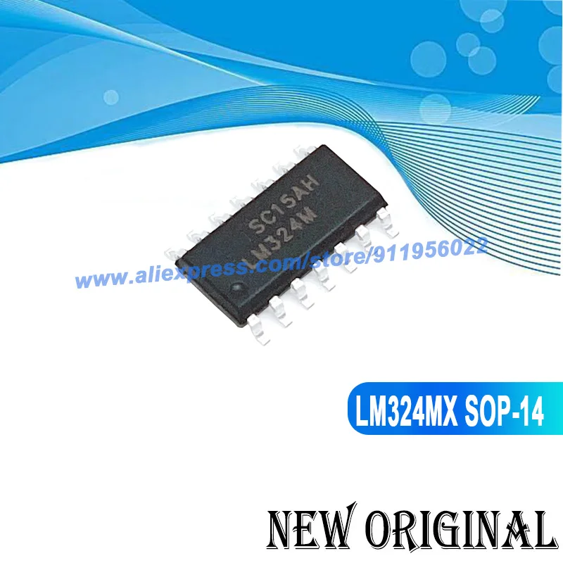 (5 Pieces)  LM324M LM324MX LM324  SOP-14